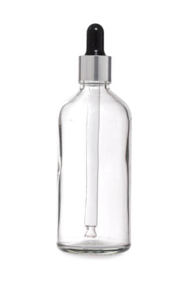 100 ml Glasflasche mit Tropfer – 18 mm - 1
