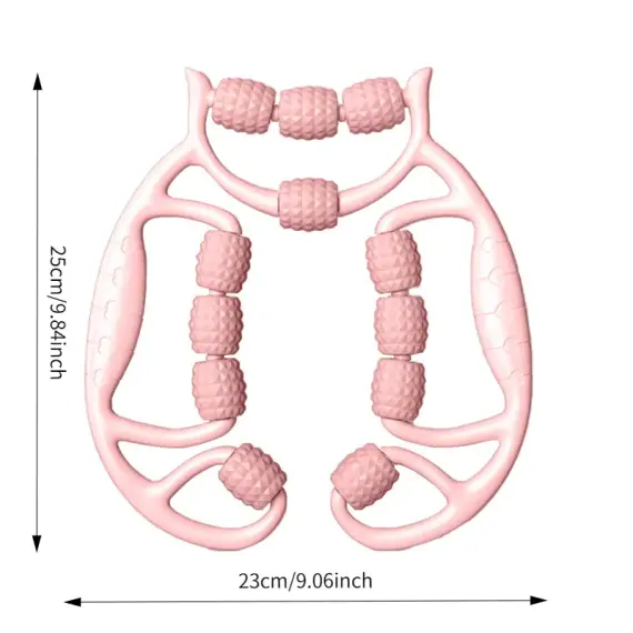 مدلك الساقين السيليكوني بـ12 عجلة - 4