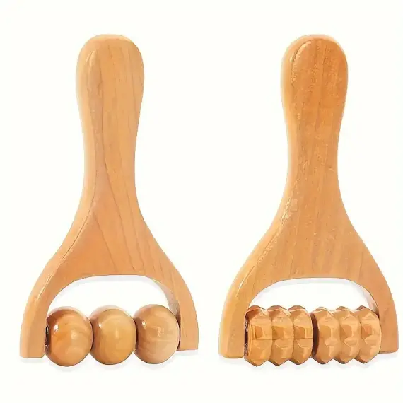 2 Holz-Massagegeräte - 1