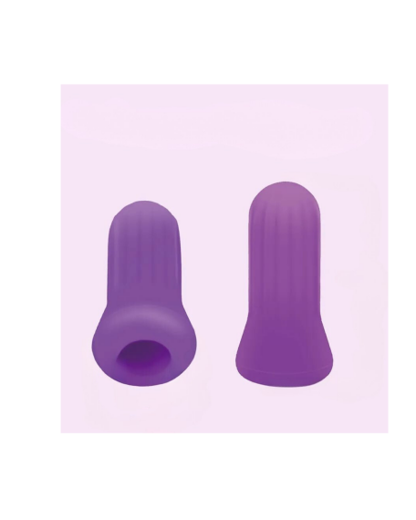 2er-Set Silikon Mini-Gesichts- und Augenmassage Cups - 1