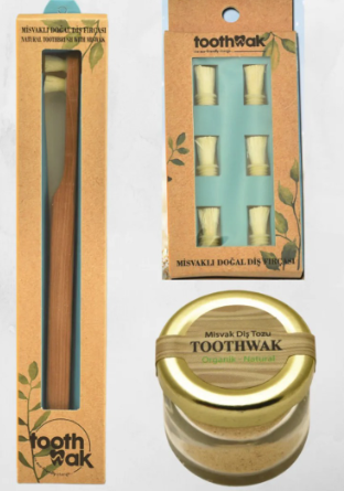  3-Piece Toothbrush Set (classic - powder - refill) - 1