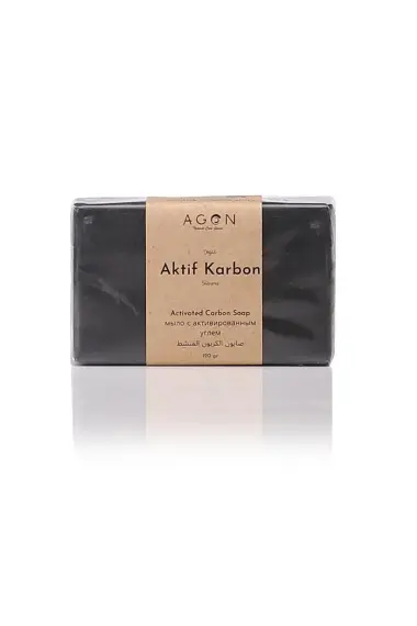 Activated Charcoal Herbal Soap - 120 g - 1