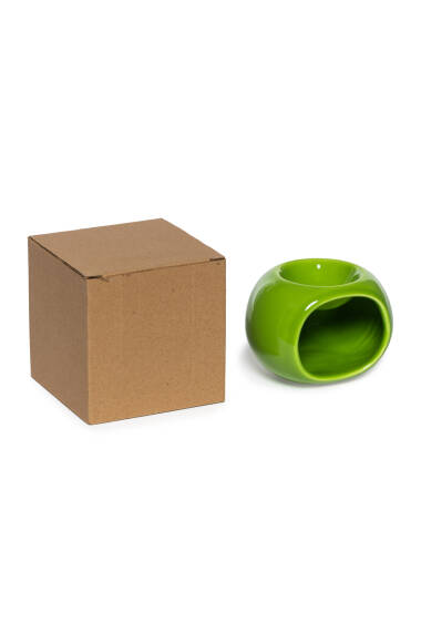 Apple Incense Burner - Green - 3