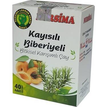 Aprikosen-Rosmarin Kräutertee – Natürlicher Geschmack und Wohlbefinden in jeder Tasse - 1