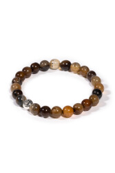 Armband aus Achat Naturstein - 