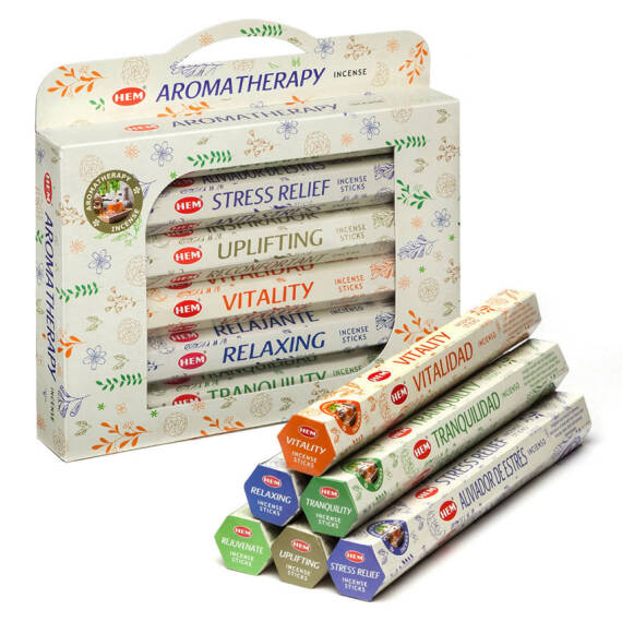 Aromatherapy 6-Piece Incense Stick Set - 1