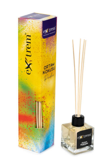 Bamboo Stick Room Fragrance - Powder 50ml (Square Bottle) - 1