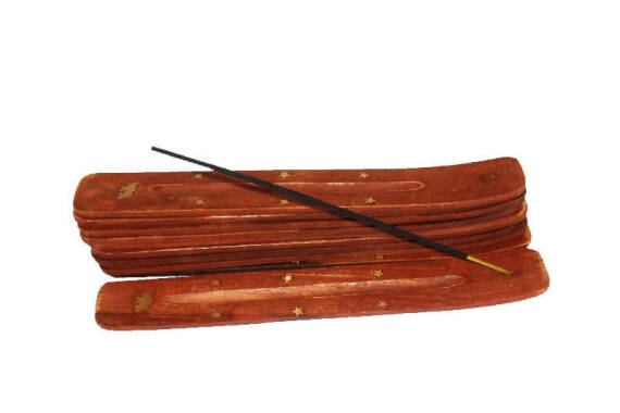 Bateau à encens en bois - 3