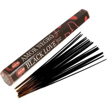 Black Love Hexa Stick Incense - 1