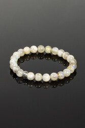 Bracelet en Pierre Naturelle de Labradorite - 3