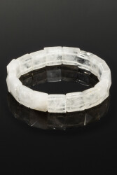 Bracelet en Pierre Naturelle de Quartz Cristal - 3