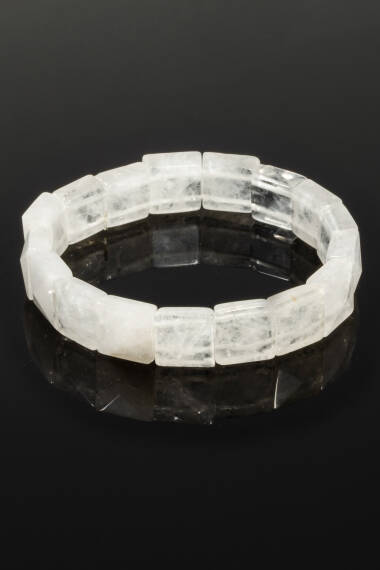Bracelet en Pierre Naturelle de Quartz Cristal - 3