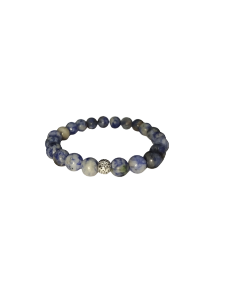 Bracelet en Pierre Naturelle de Sodalite - 1