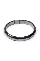 Bracelet en Pierre Naturelle d’Hématite (Rectangulaire) - İpekyol