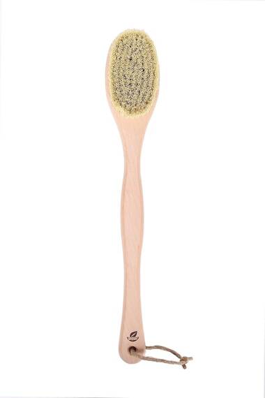 Brosse de Bain Naturelle Dos & Corps – La Solution Idéale pour le Nettoyage et le Renouvellement de la Peau - 1