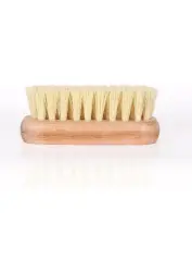 Brosse de soin des ongles en poils naturels avec manche en bois - 4