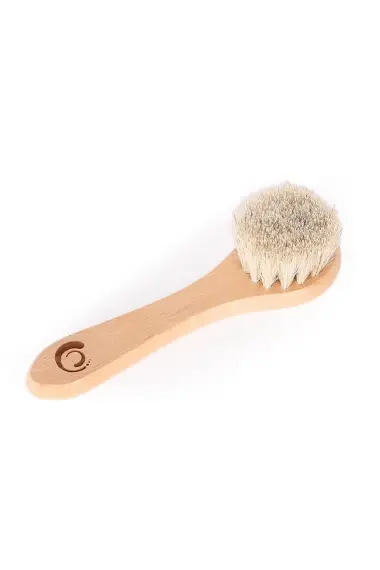 Brosse de Soins du Visage et Brosse de Soins des Ongles en Poils de Cheval Naturels 100% - 2