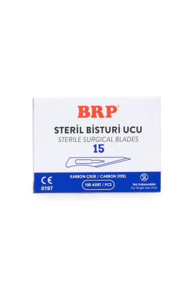 BRP Bistüri 15 Numara (100 Adet) - 1