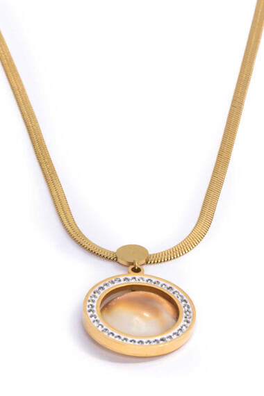 Collier en Acier avec Pierre Yılancık (4) - 3