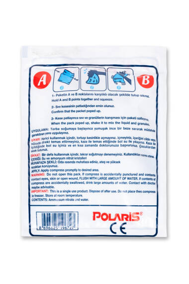 Compresse Froide Instantanée Polaris – 14x18 cm | Thérapie Froid Rapide, Sûre et Efficace - 2
