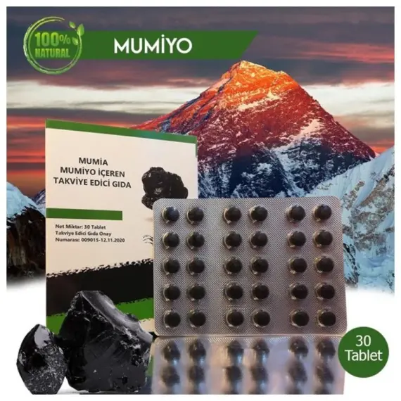 Comprimés Mumia-Mumiyo, boîte de 30 comprimés - 4