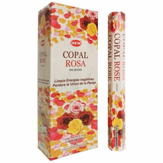 Copal Rose Hexa Çubuk Tütsü - 1