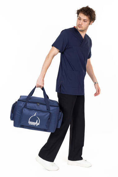 Cupping Bag - Navy Blue - 12