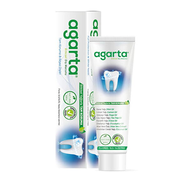 Dentifrice Naturel aux Extraits Végétaux 100 ml - Agarta