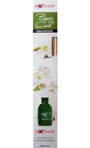 Der Extrem Bambus-Duftstäbchen Weißer Blüten Duft 50 ml - 1