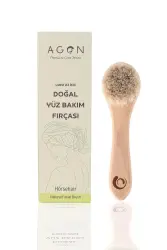 Doğal At Kılı Yüz Bakım Fırçası ve Tırnak Bakım Fırçası - 1