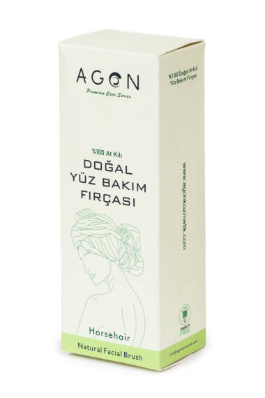 Doğal At Kılı Yüz Bakım Fırçası ve Tırnak Bakım Fırçası - 2