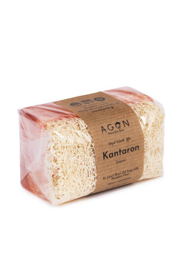 Doğal Kabak Lifli Kantaron Özlü Sabun 120 gr - 1