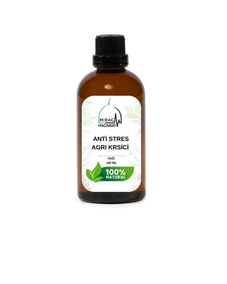 Doğal Stres ve Ağrı Giderici Masaj Yağı (100 ml.) - 1