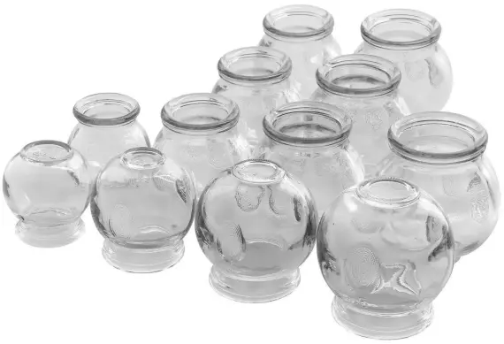 Ensemble de Ventouses en Verre de 12 Pièces - 2