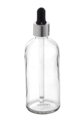 Flacon compte-gouttes en verre 100 ml – 18 mm - 4