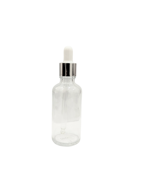 Flacon compte-gouttes en verre 50 ml – 18 mm - 1