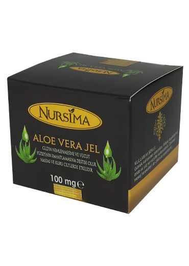 Gel d’Aloe Vera (100 mg) : - 