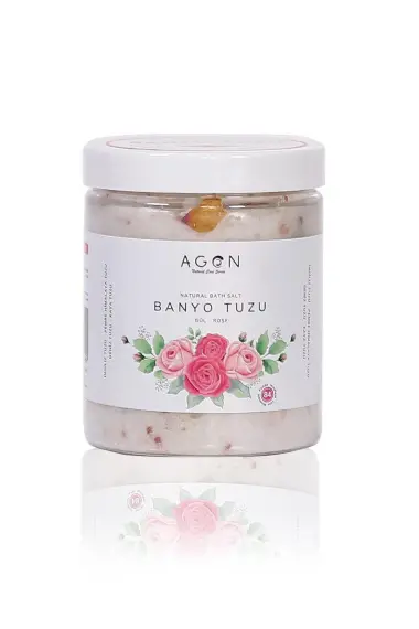 Gül Yağlı Doğal Banyo Tuzu 300 gr - Ingiliz,himalaya,deniz Ve Kaya Tuzu - 1