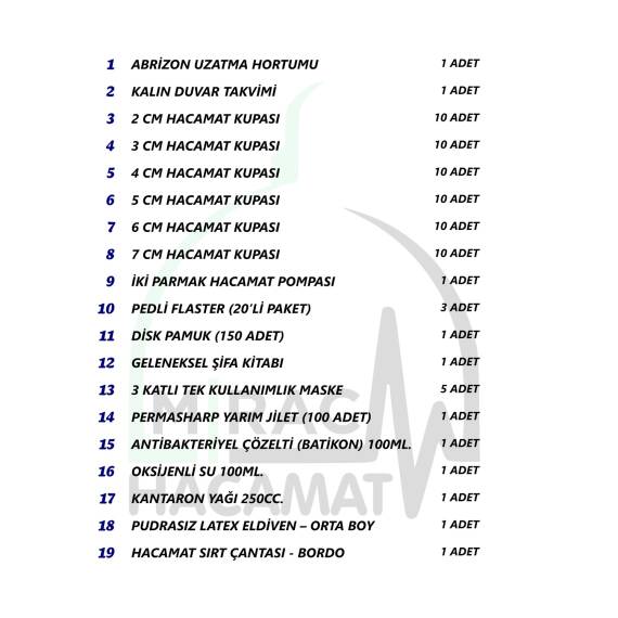 HACAMAT BAŞLANGİÇ SET MİDİ - 3