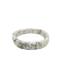 Hawlite Natural Stone Rolex Bracelet - 