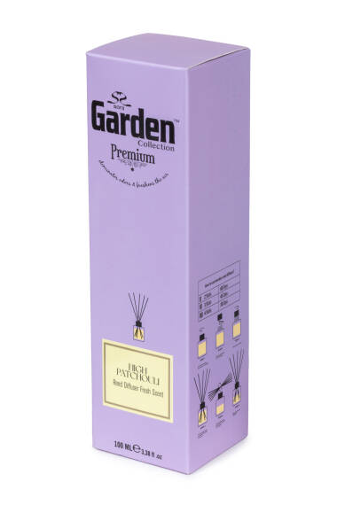 Hıgh Patchoulı 100 ML Bambu Çubuklu Dekoratif Oda Kokusu(PREMİUM KARE) - 2