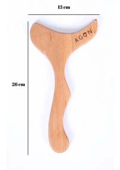 Holz-Massagegerät mit Griff – Entspannen und den Körper revitalisieren - 3