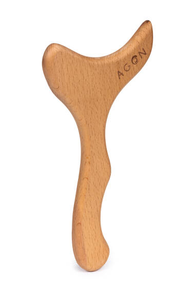 Holz-Massagegerät mit Griff – Entspannen und den Körper revitalisieren - 5