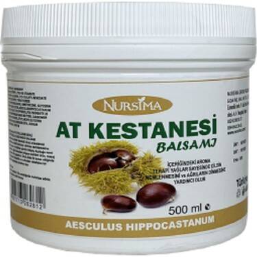 Horse Chestnut Balm 500 ml – Natural Muscle Relaxant and Circulation Support Balm - 1
