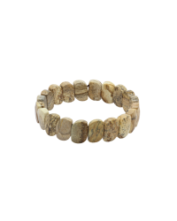 Kahverengi Jasper Doğal Taş Rolex Bileklik - İpekyol