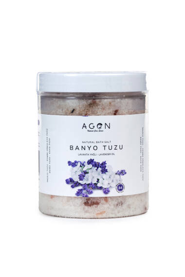 Lavendelöl Natürliches Badesalz 300 g - Epsom, Himalaya, Meersalz und Steinsalz - 2