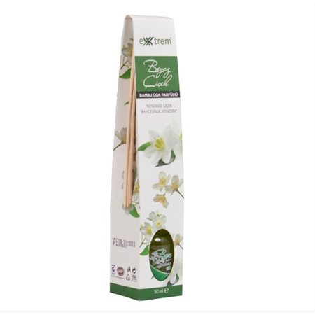 Le parfum bâtonnets de bambou Extrem Fleurs Blanches 50 ml - 4