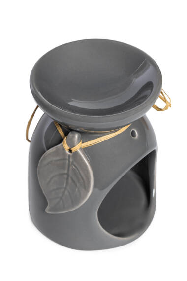Leaf Incense Burner - Gray - 3