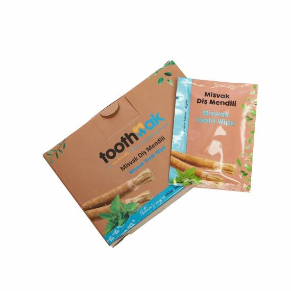 Lingettes nettoyantes dentaires au Miswak - 1