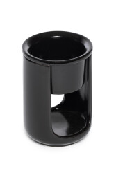 Long Bowl Incense Burner - Black - 1